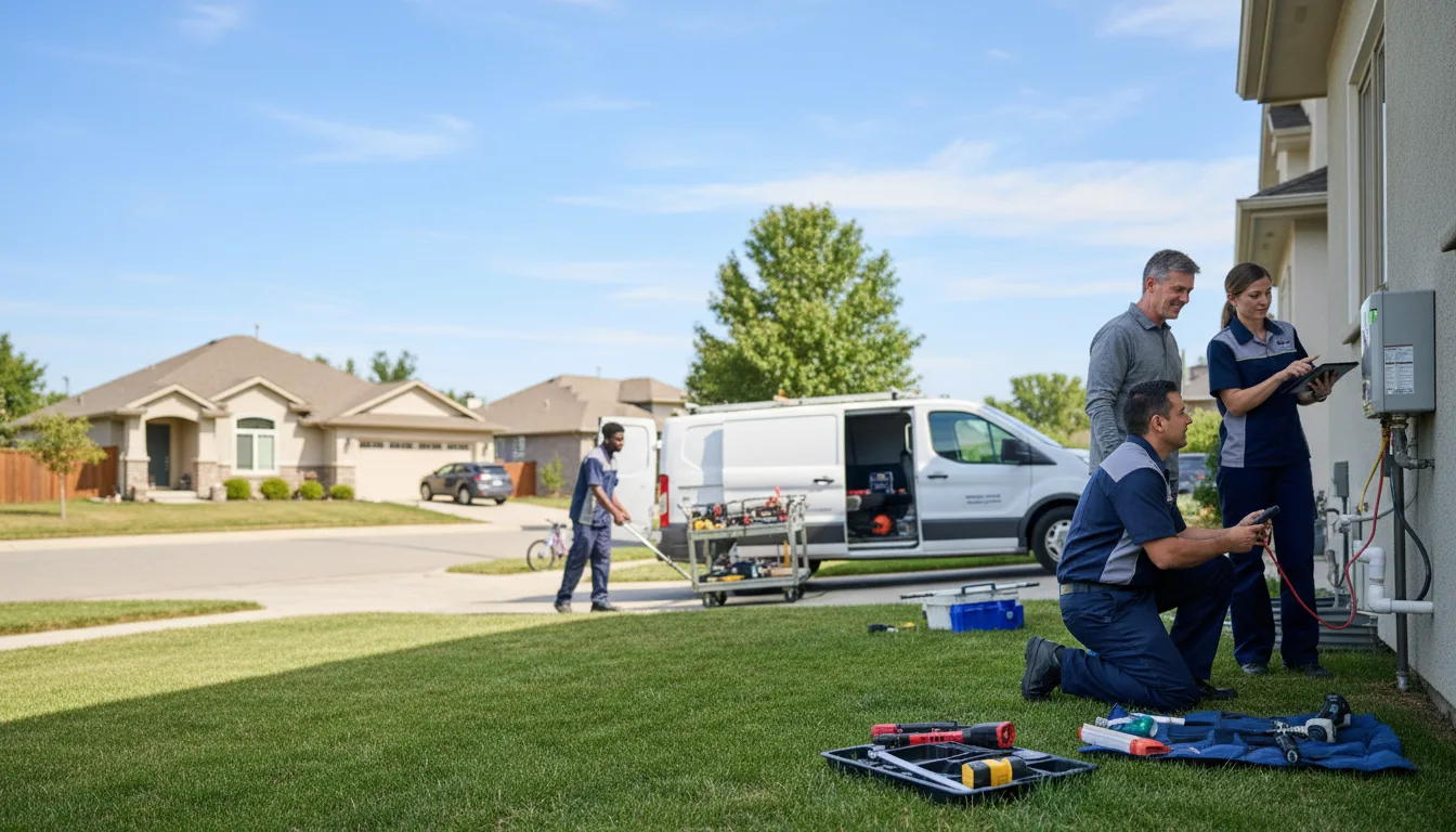 Tankless water heater service in Chalk Hill, PA
